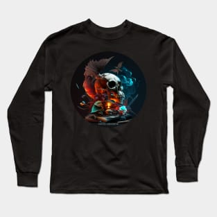 Dream of Skull Long Sleeve T-Shirt